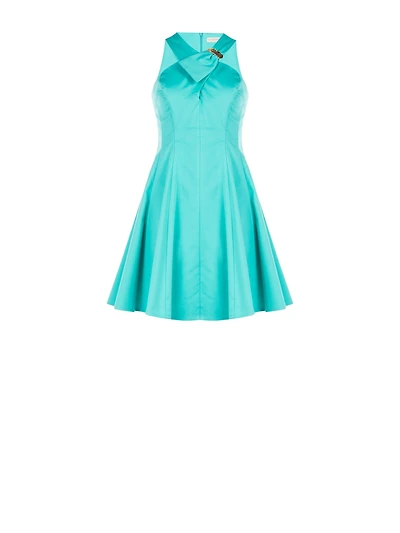 Robe évasée à licou Glow