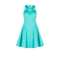 Robe évasée à licou Glow