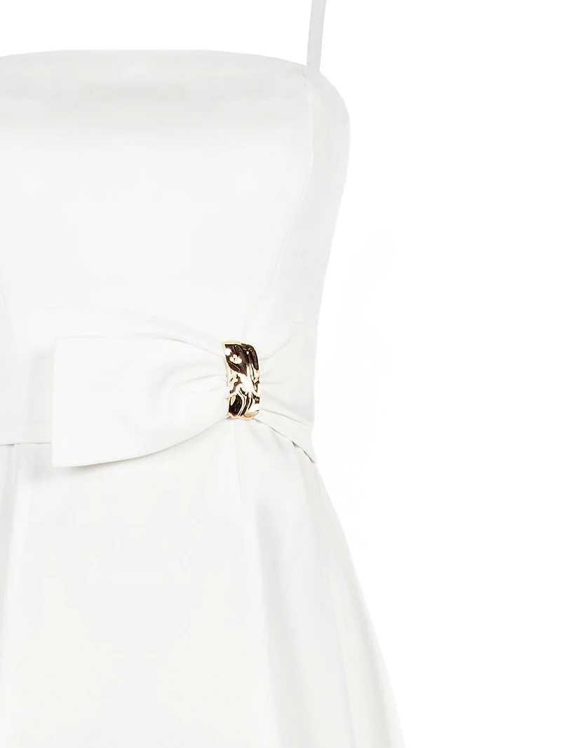 Grace Bow Midi Dress