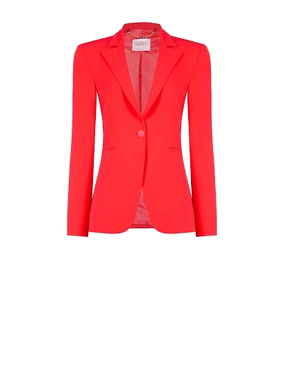 Blazer rouge sur mesure
