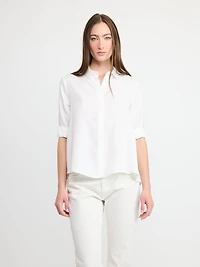 Shirt with Classic Collar