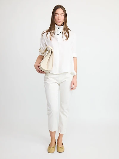 Shirt with Classic Collar