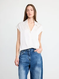 Shirt with Classic Collar