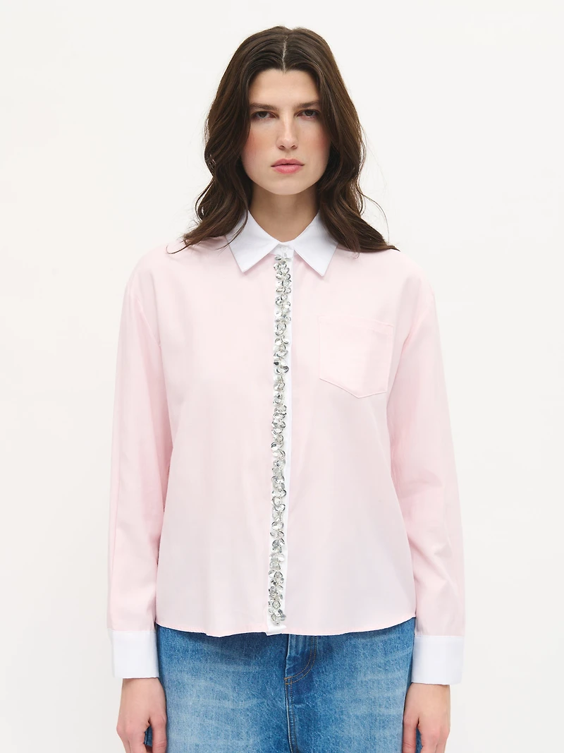 Sequin Detail Shirt