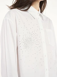 Rhinestone Detail Shirt