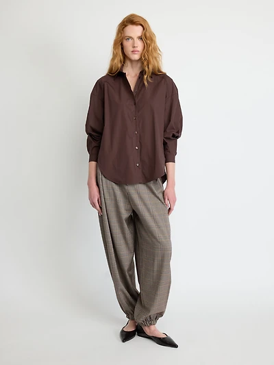 Cotton Button-Up Shirt