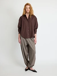 Cotton Button-Up Shirt