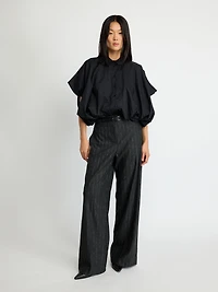 Oversized Cotton Poplin Shirt