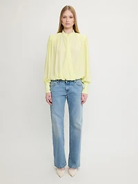 Structured Shoulder Blouse