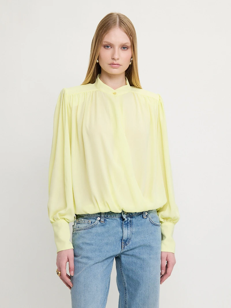 Structured Shoulder Blouse