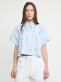 Light Cropped Shirt