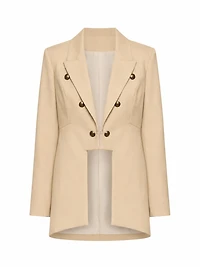 Tailored Asymmetric Blazer