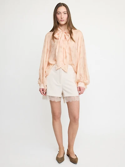 Soft Lace Trim Short