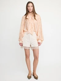 Soft Lace Trim Short