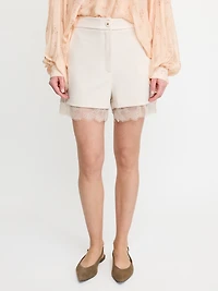 Soft Lace Trim Short