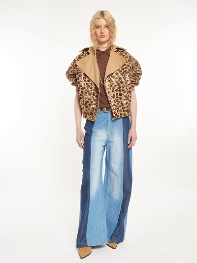 Sequin Leopard Jacket