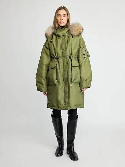 doudoune longue parka