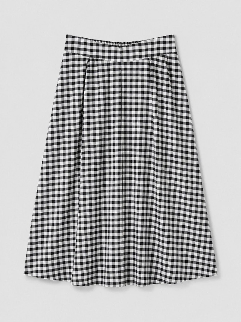 Jupe-culotte vichy