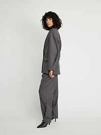 Blazer gris structuré