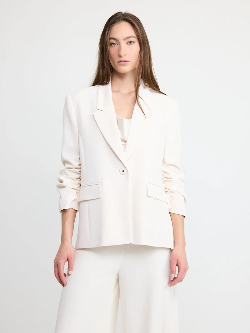 Tailored Cream Jacket