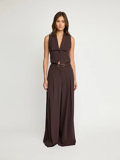 Tailored Sleeveless Vest