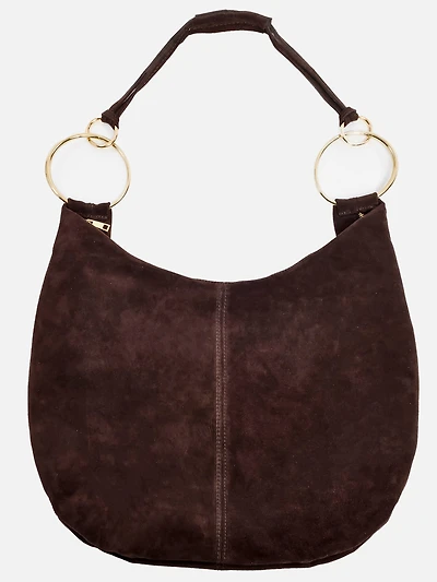 Large Slouch Suede Tote Bag
