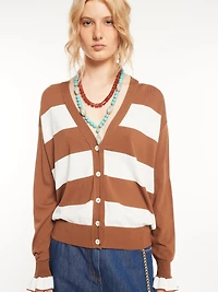 Striped Cardigan