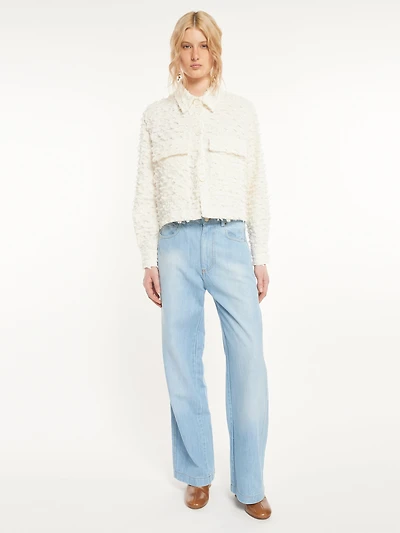 Light Wide Leg Jeans