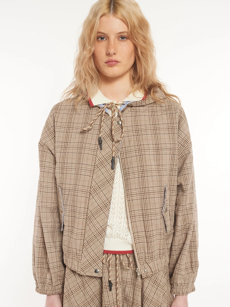 Plaid Technical Jacket