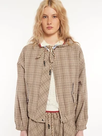 Plaid Technical Jacket