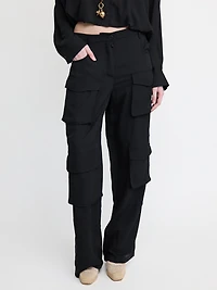 Pantalon cargo à grandes poches