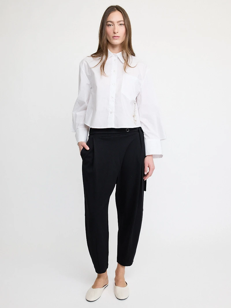 Ivory Tailored Pants