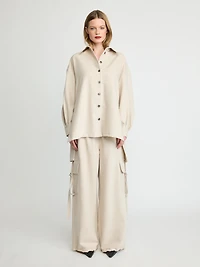 Chemise carrée cintrée