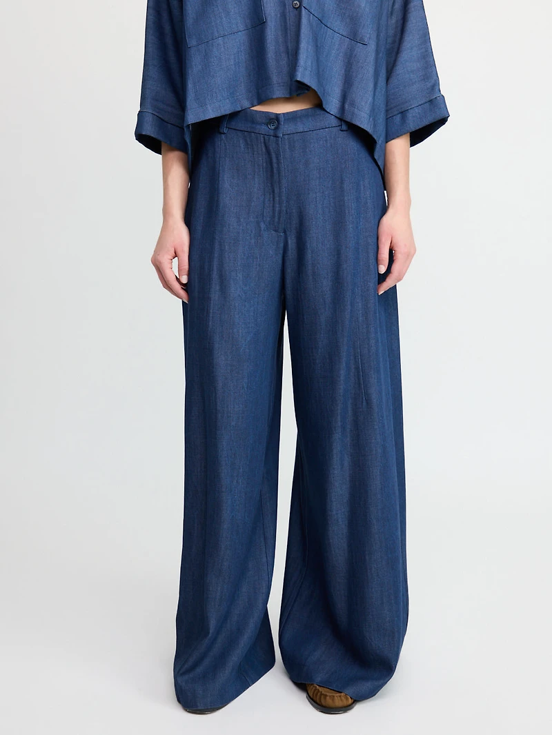 Pantalon Large en Jean