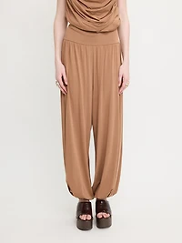 Draped Tapered Pants