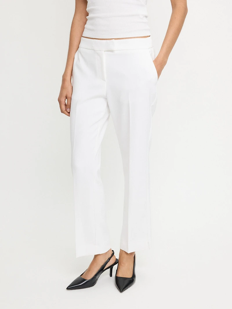 Tailored Trousers clean hight waisted Off