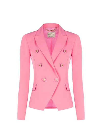 Double-Breasted Tailored Blazer