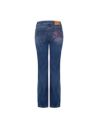 Floral Statement Jeans
