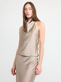 Haut sans manches à col halter