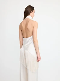 Fringe Halter Top
