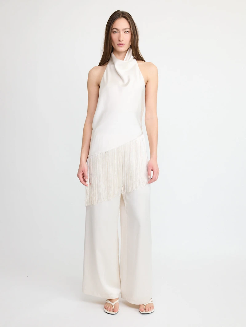 Fringe Halter Top