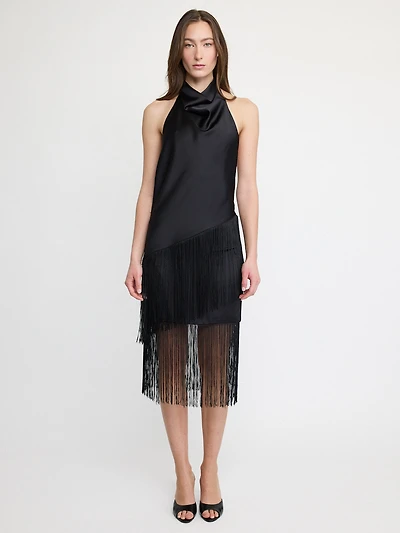 Fringe Halter Top