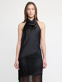 Fringe Halter Top