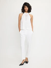 Tailored Trousers clean hight waisted Off