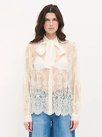 Chemisier en dentelle