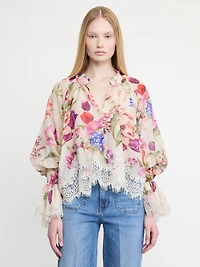 Floral Lace Blouse