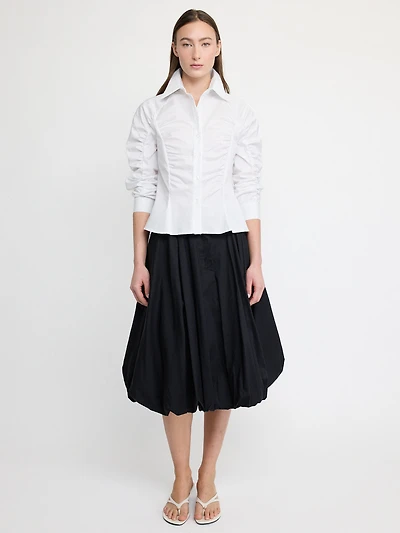 Chemise boutonnée à manches longues