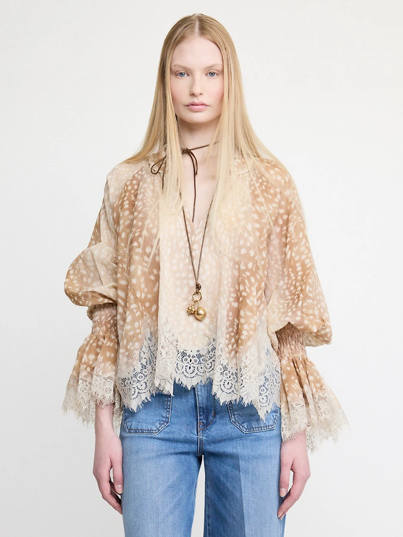 Lace Boho Blouse