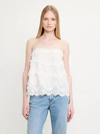 Off-Shoulder Lace Top