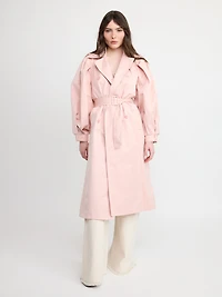 Blush Trench Coat